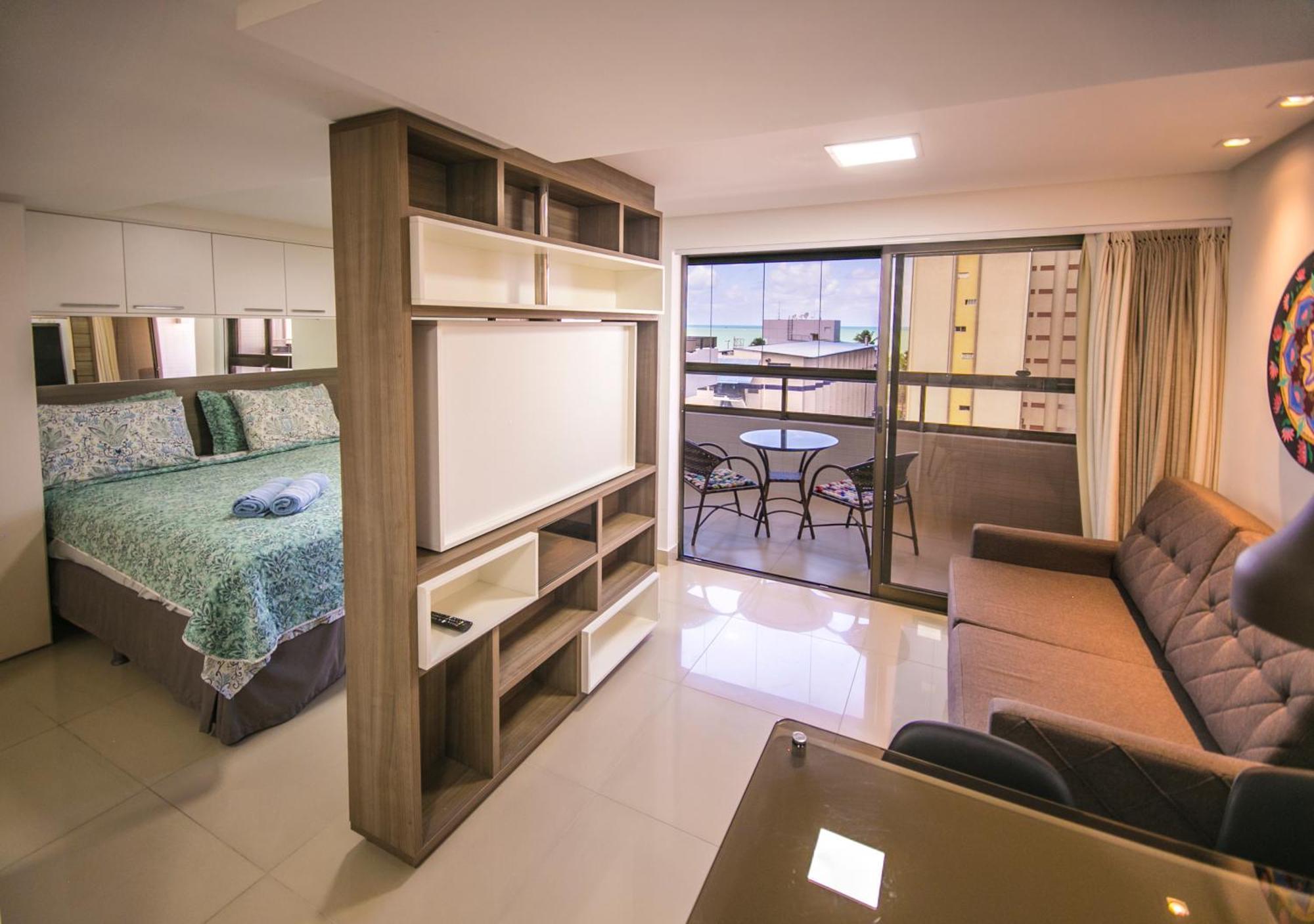 João PessoaGoldflat Cabo Branco By Penareiaturbr公寓式酒店 客房 照片